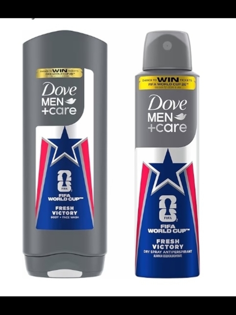 Dove Men+Care FIFA 2026 Set – Fresh Victory (2pc) NWT ⚽